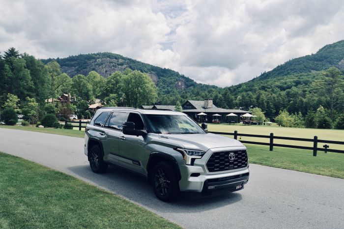 A Road Trip To A Luxury Resort In The Blue Ridge Mountains In The New Toyota Sequoia Platinum
