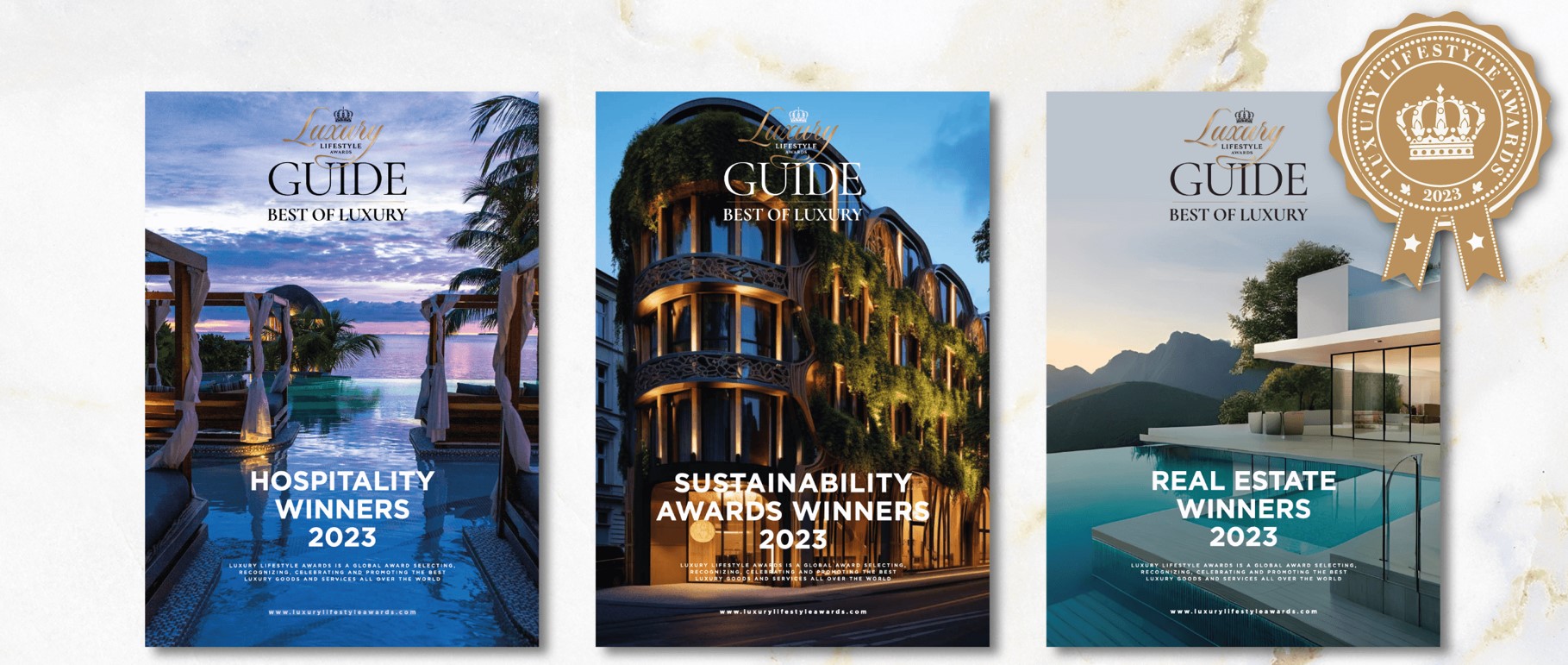 Luxury Lifestyle Awards’ 2023 Winners Guides Unveil Unprecedented Achievement