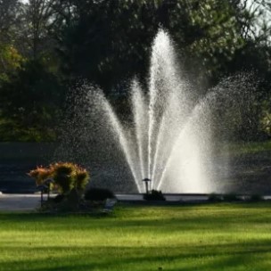 Why a 3/4 HP pond fountain solves circulation issues in mid-size ponds